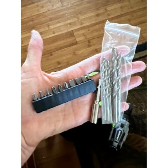 Cordless Drill Driver Kit, 12V Electric Screwdriver Driver Tool Kit, 3/8 Chuck - Picture 3 of 3